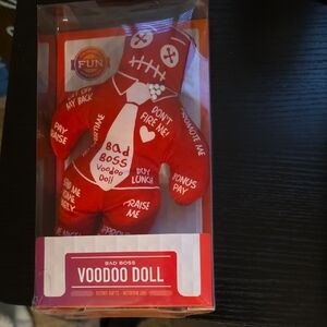 Bad Boss Fun Voodoo Doll - Red